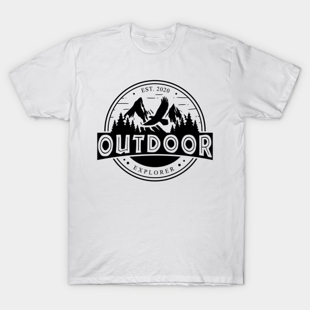 Outdoors T-Shirt by Usea Studio